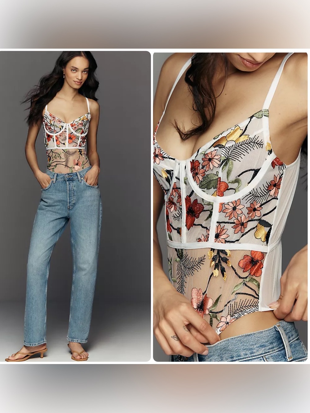 Anthropologie Lyrebird bodysuit